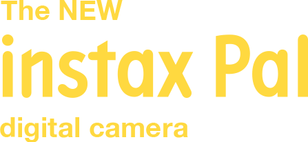 the New INSTAX Pal digital camera